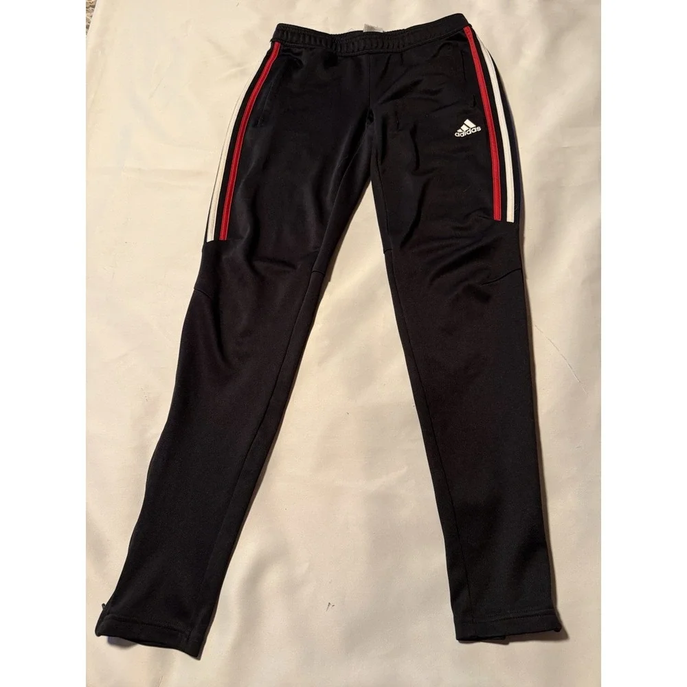Adidas Tiro Classic Pants Black Red‎  Retro Classic S Zip Ankle